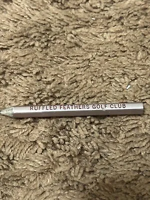 Vintage Sharpened Scorecard Pencil Ruffled Feathers Golf Club • $6