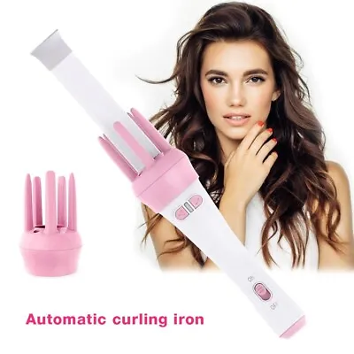 $26.88 • Buy Automatic Hair Curler Ceramic Heating Ion Wave Hair Curling Iron Spiral Rotating