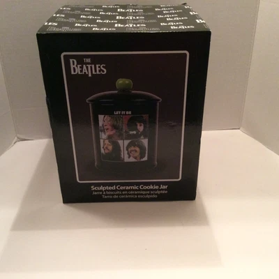 $34.99 • Buy Beetles 'Let It Be' Ceramic Cookie Jar - Collectible - NEW - Box Is Perfect