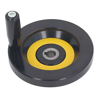 Lathe Handwheel Grinder Handwheel 125mm Outer Diameter Strong Detachable • £15.28