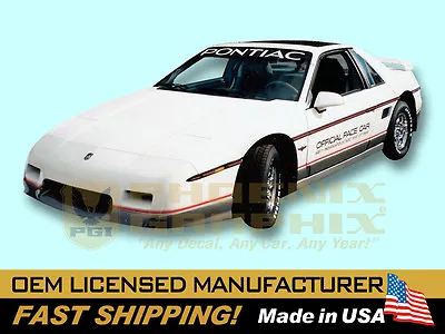 1984 Pontiac Fiero Indy 500 Pace Car Decals & Stripes Graphics Kit • $219