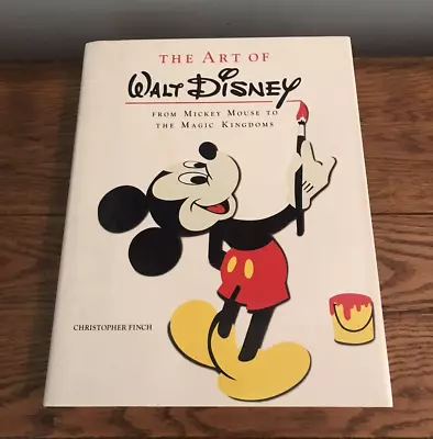 Art Of Walt Disney Book From Mickey Mouse To The Magic Kingdom Very Large HC • $19.95