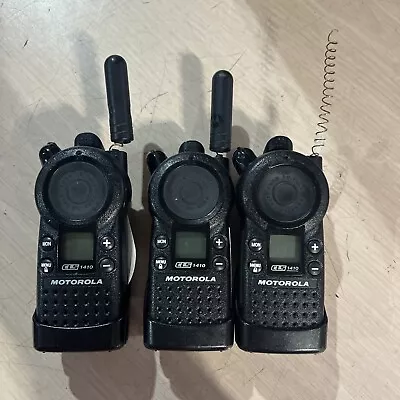 Lot Of 3 Motorola Cls 1410 Radio • $65.97