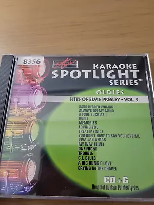 Sc8356 Hits Of Elvis Sound Choice Karaoke Cdg Hard To Find • $24.99