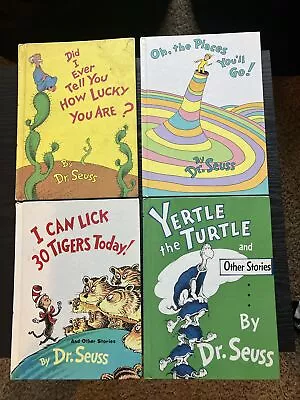 Rare Dr. Seuss Lot Of 4 Vintage First Edition Books Set • $9.31