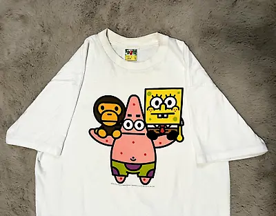 Spongebob Bape Baby Milo T-Shirt Size M • £175.99