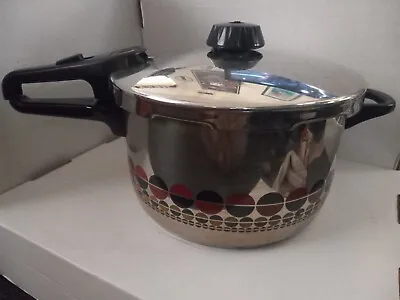 Vintage Fissler Vitaquick Pressure Cooker 18-10 With Basket Made In Germany • $169.99