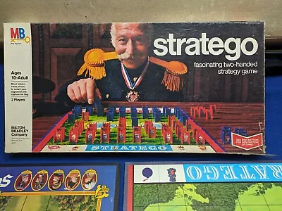 Classic 1975 Stratego Board Game By Milton Bradley #4916 Incomplete • $0.99