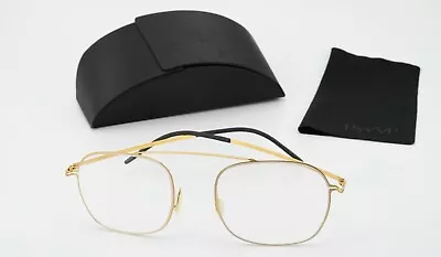 ByWP Glasses Spectacles OXY OY17006PG 50-19 145 Gold Steel Modern Designer Art • $263.50