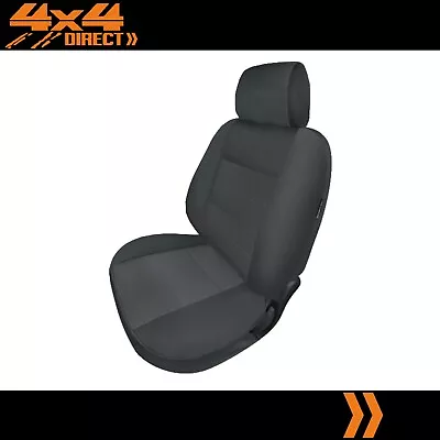 Single Silver Modern Jacquard Seat Cover For Ford Falcon Ute • $99