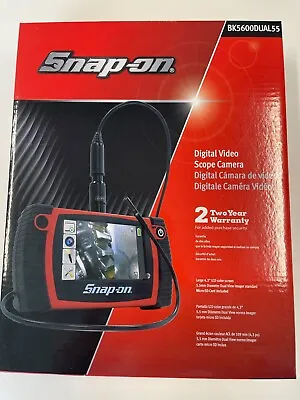 Snap-on BK5600DUAL55 Digital Borescope (Video Scope) • $399.95