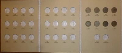 $19.99 • Buy Liberty Head V Nickel Starter Collection #8H New Harris Coin Folder  8 Coins