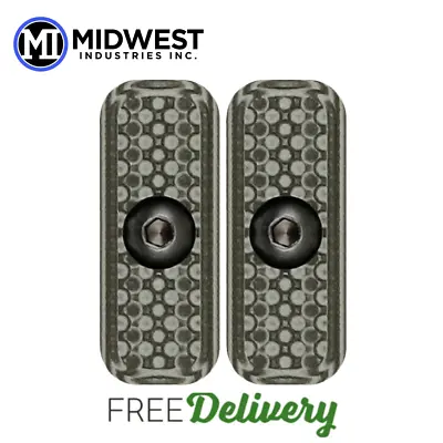 Midwest Industries Lever Stock G10 M-LOK Panel Grey/Black 2-Pack Ships Free! • $79.83