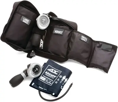 ADC Multikuf 731 3-Cuff EMT Kit With 804 Portable Palm Aneroid Sphygmomanometer • $216.28