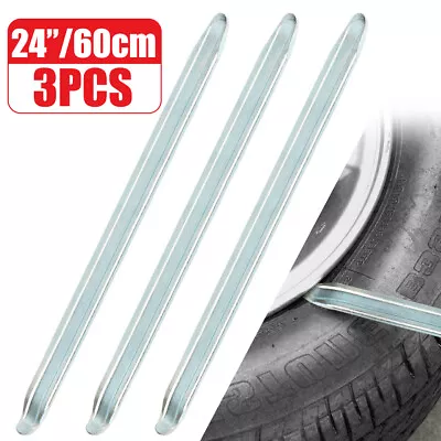 3X 24  Tyre Lever Bar Removal Tire Irons Chrome Car Bike Motorcycle Motorbike AU • $34.99