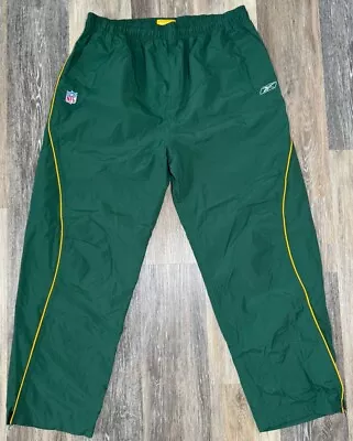 Green Bay Packers Player Issued Reebok NFL Sweatpants Green Size 2XL • $39.99