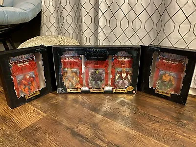 MOTU Masters Universe Commemorative Series 1 Limited Edition 5 Pack Figures NEW • $450