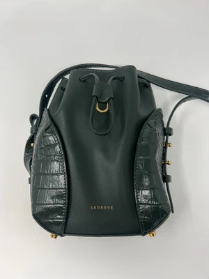 $315 • Buy Senreve Mini Fiore Bucket Vegan Crossbody Bag (Fern Green Color)