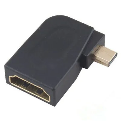 90° Angle HDMI Female To Micro HDMI Male Adapter Connector M/F CouplerExtender • $3.59