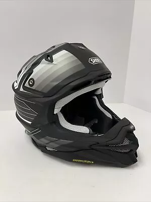 Shoei VFX-EVO Pinnacle Helmet Black/White/Grey Large • $429.99