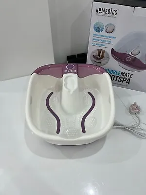 HoMedics Bubblemate Foot Spa – Luxury Foot Massager With Turbo Bubbles Strip • £18.99