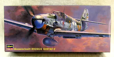 VINTAGE HASEGAWA 1/72 MESSERSCHMITT Bf109G-6  GUSTAV 6  • $10.50