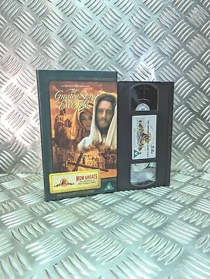 THE GREATEST STORY EVER TOLD - MGM Greats Collectors Edition VHS Video Tape • £8.99