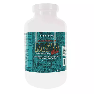 Richs's MSM Powders Capsules And Water Drops • £48.30