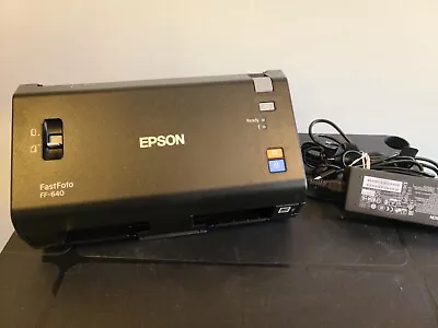 Epson FF-640 High-Speed Photo Scanner - Missing Input Feeder Parts/Repair • $175