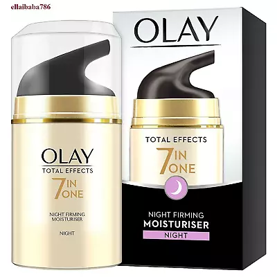 New Olay Total Effects 7 In 1 Anti Ageing Night Firming Cream For Skin - 20 Gram • $27.65