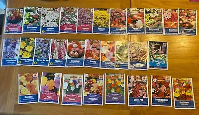 Flower Seeds. Mainly Der Ee. Some From Own Garden. Scatter Seeds Too. • £1.15