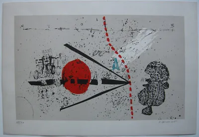 James Coignard (1925-2008) Untitled Orig Lithograph Signed 38/90 • $302.40