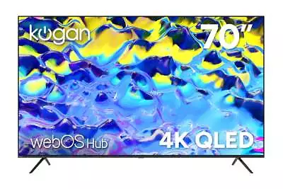 Kogan 70  QLED 4K WebOS Smart TV - W94Q TVs • $854