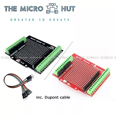 £7.95 • Buy Prototyping Proto Screw Shield Expansion Board For Arduino UNO R3