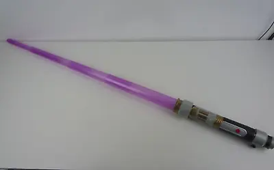 Star Wars Hasbro C-086d 2007 Mace Windu Purple Lightsaber Lights & Sounds 39  • $38.70