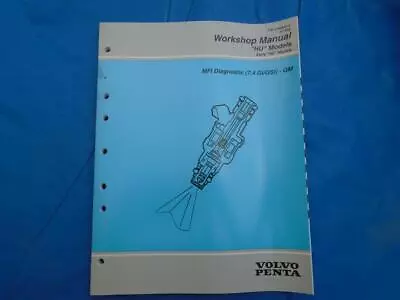 7788854-3 Service Manual Volvo Penta  HU  Models MFI Diagnostic (7.4 Gi/GSi) GM • $5.99