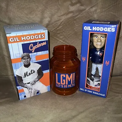New York Mets/Brooklyn Cyclones SGA 2022: Gil Hodges Bobblehead/Statue & Jar • $20