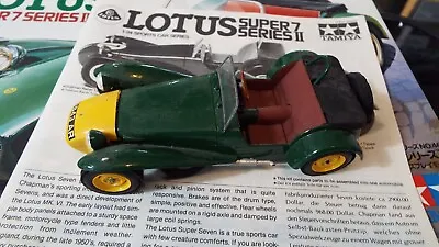 Lotus Super  7  Built Tamiya Kit 1/24 • £1.99