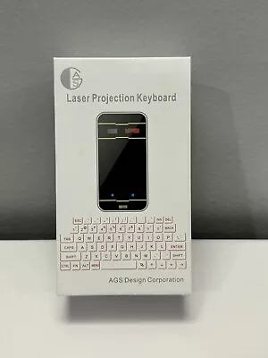 AGS Design Laser Projection Keyboard Virtual Bluetooth Wireless Smartphone • $25