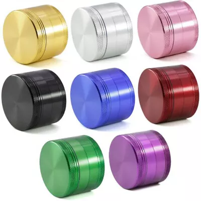 Mini Metal Tobacco Herb Grinder 4 Piece Spice Shredder Hand Muller 1.96 X1.65  • £10.79