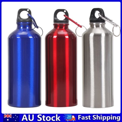 $10.16 • Buy Aluminum Alloy Water Bottle Vacuum Thermos Insulated Metal Flask Sports Gym Cup
