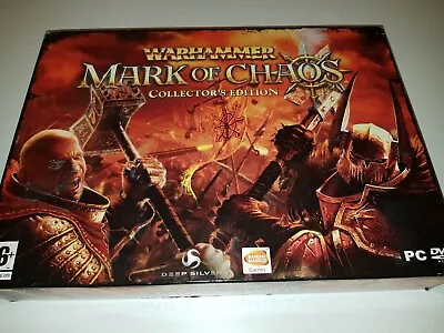 Warhammer Mark Of Chaos Collectors Edition (PC CD-ROM) By Namco Bandai 2006 • £49.99