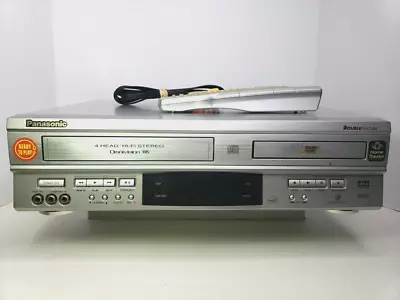 Panasonic PV-D4752 DVD/VCR Combo Double Feature Recorder HiFi With Orig Remote • $51.99