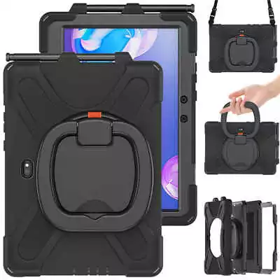 Rugged Rubber Case Stand Cover Strap For Samsung Galaxy Tab Active Pro 10.1 T540 • $36.25