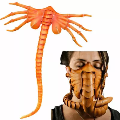 Halloween Face Mask Scorpion Mask Alien Facehugger Scary Latex Horror LOVE • $28.45