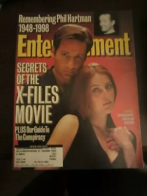 Entertainment Weekly June 1998 X-Files David Duchovny Gillian Anderson • $7.99