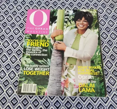 O The Oprah Magazine August 2001 Vintage Magazine • $81.81