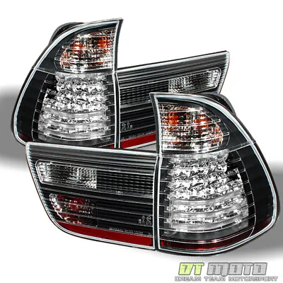 $188.99 • Buy Black 2000-2006 BMW X5 E53 Lumileds LED Tail Lights Signal Lamps Pair Left+Right