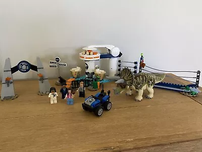 LEGO Jurassic World: Triceratops Rampage (75937)-100% Complete-As New-Retired • $60