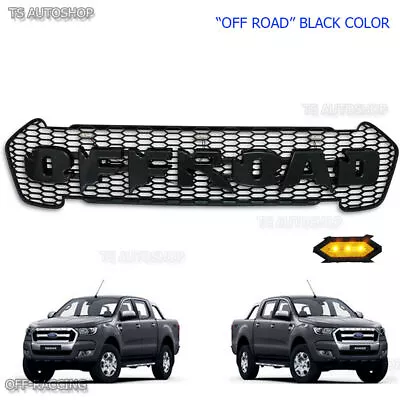 For Ford Ranger LED Black Grille Grill PX2 FX4 MK2 Raptor Off Road 15 16 17 • $254.52